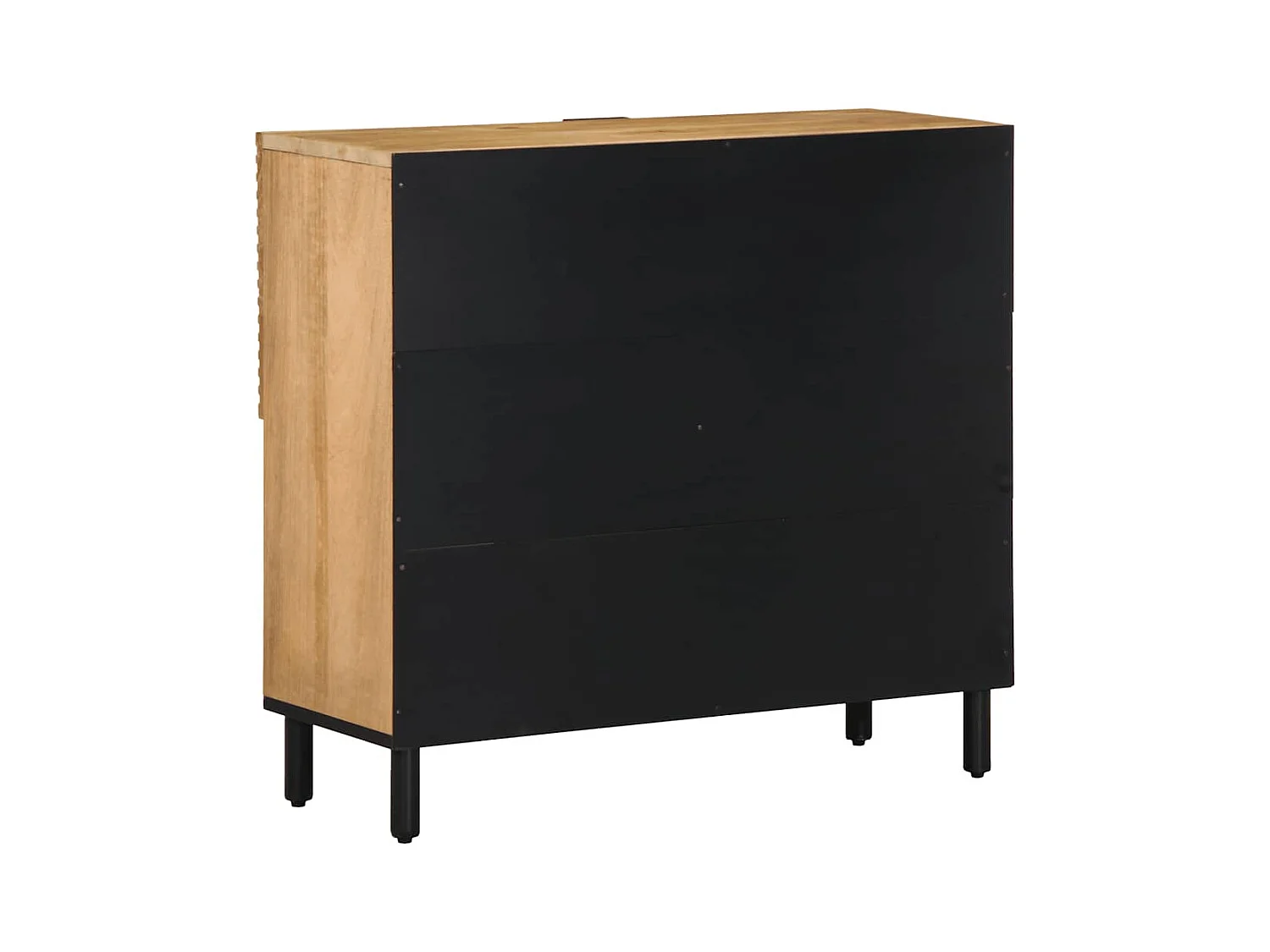 Buffet | Bahut | Meuble de rangement marron 80x33x75 cm bois massif de manguier
