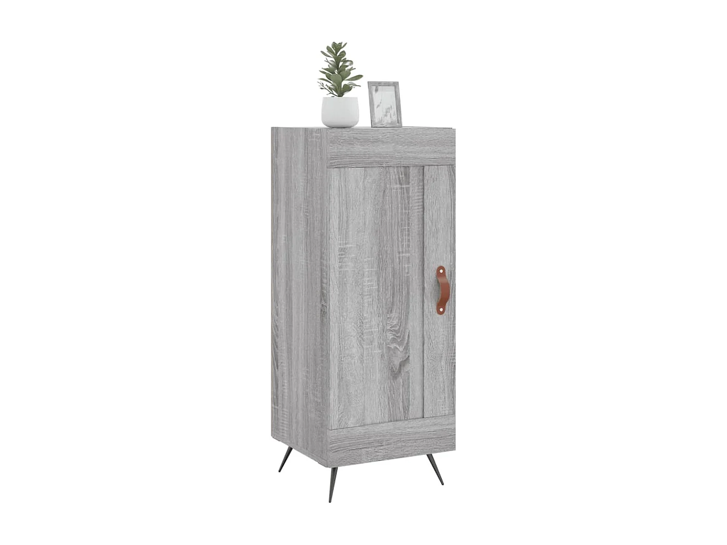 Credenza | Buffet | Armadio Grigio Sonoma 34,5x34x90 cm in Legno Multistrato