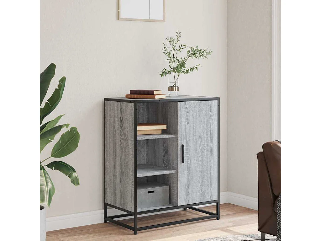 Buffet | Bahut | Meuble de rangement sonoma gris 62x35x76 cm bois d'ingénierie