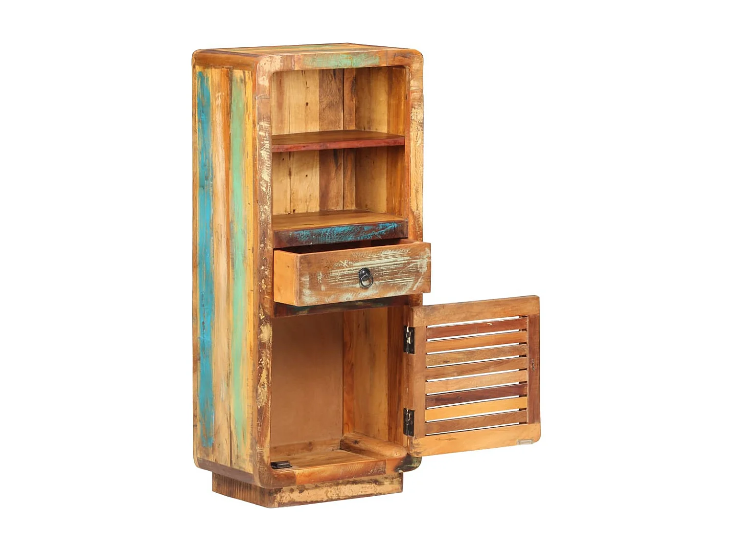 Buffet | Bahut | Meuble de rangement 45x32x110 cm Bois de récupération massif