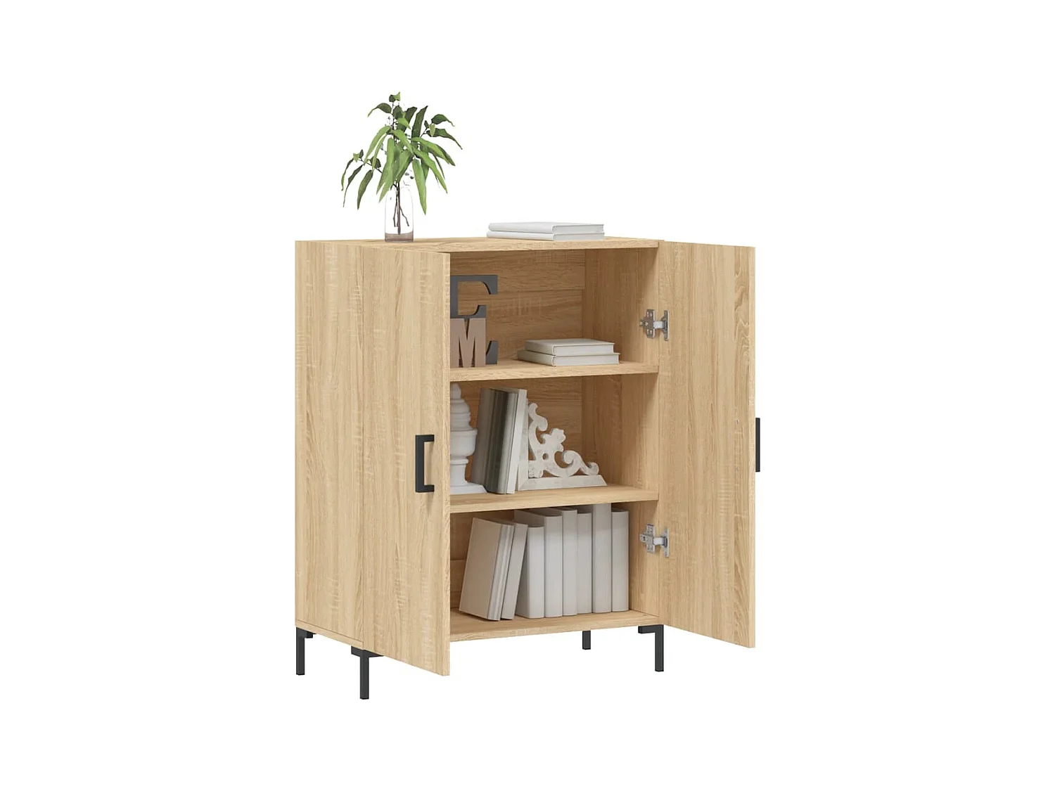 Buffet | Bahut | Meuble de rangement chêne sonoma 69,5x34x90 cm bois d'ingénierie