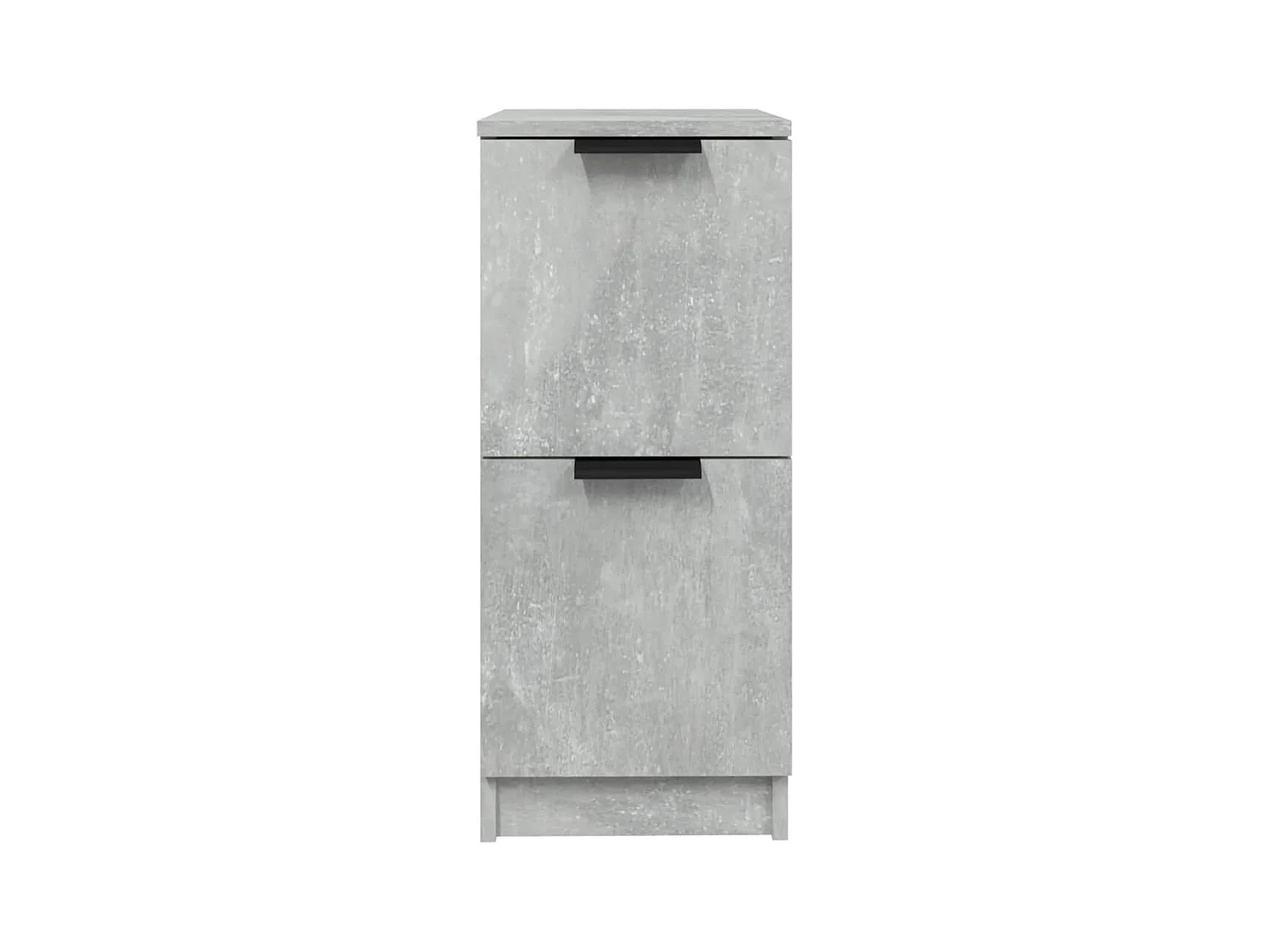 Credenza | Buffet | Armadio Grigio Cemento 30x30x70 cm in Legno Multistrato