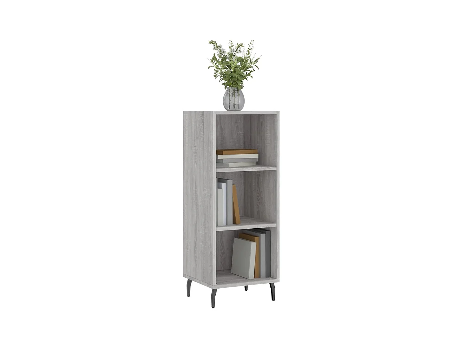 Buffet | Bahut | Meuble de rangement sonoma gris 34,5x32,5x90 cm bois d'ingénierie