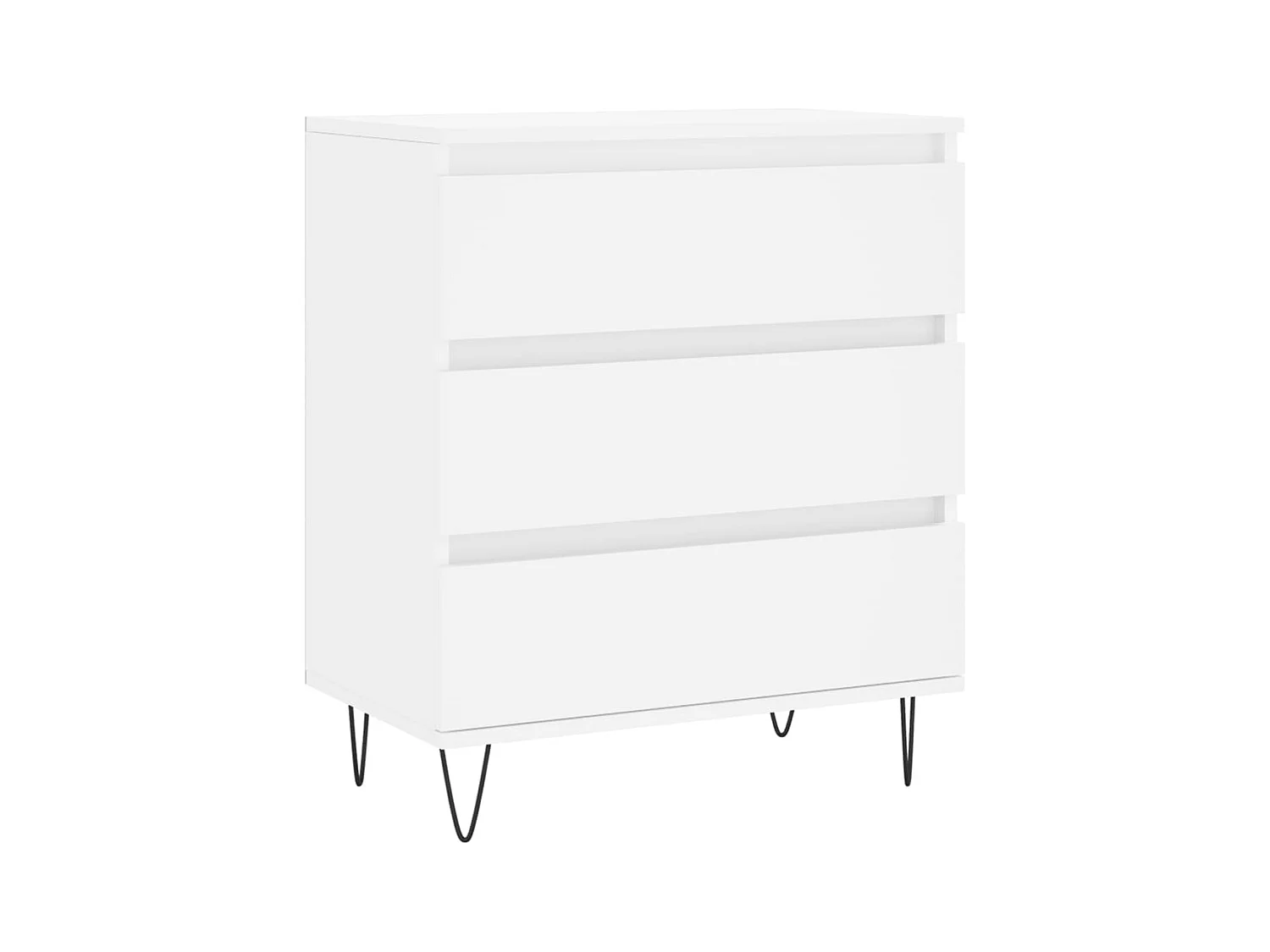 Buffet | Bahut | Meuble de rangement Blanc 60x35x70 cm Bois d'ingénierie