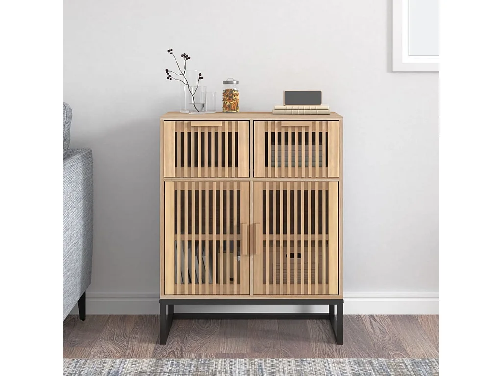 Buffet | Bahut | Meuble de rangement 60x30x75 cm bois d'ingénierie