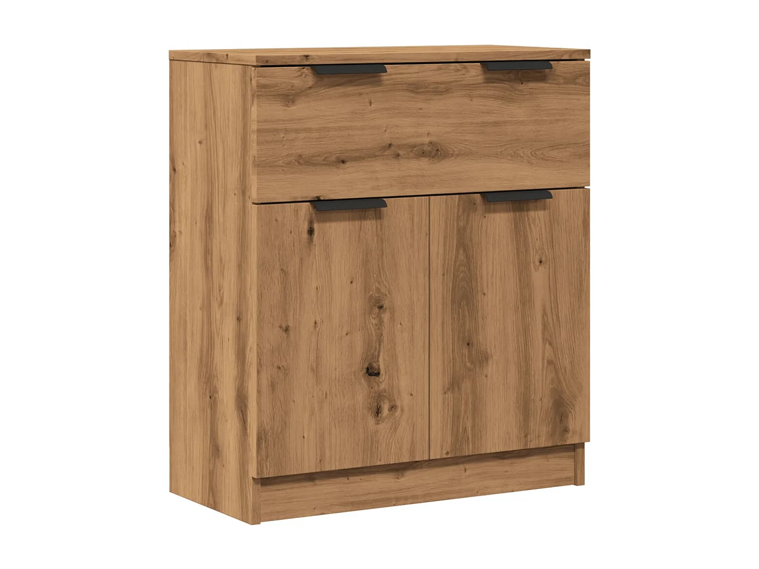 Buffet | Commode à tiroir | Meuble de rangement chêne artisanal 60x30x70 cm bois d'ingénierie