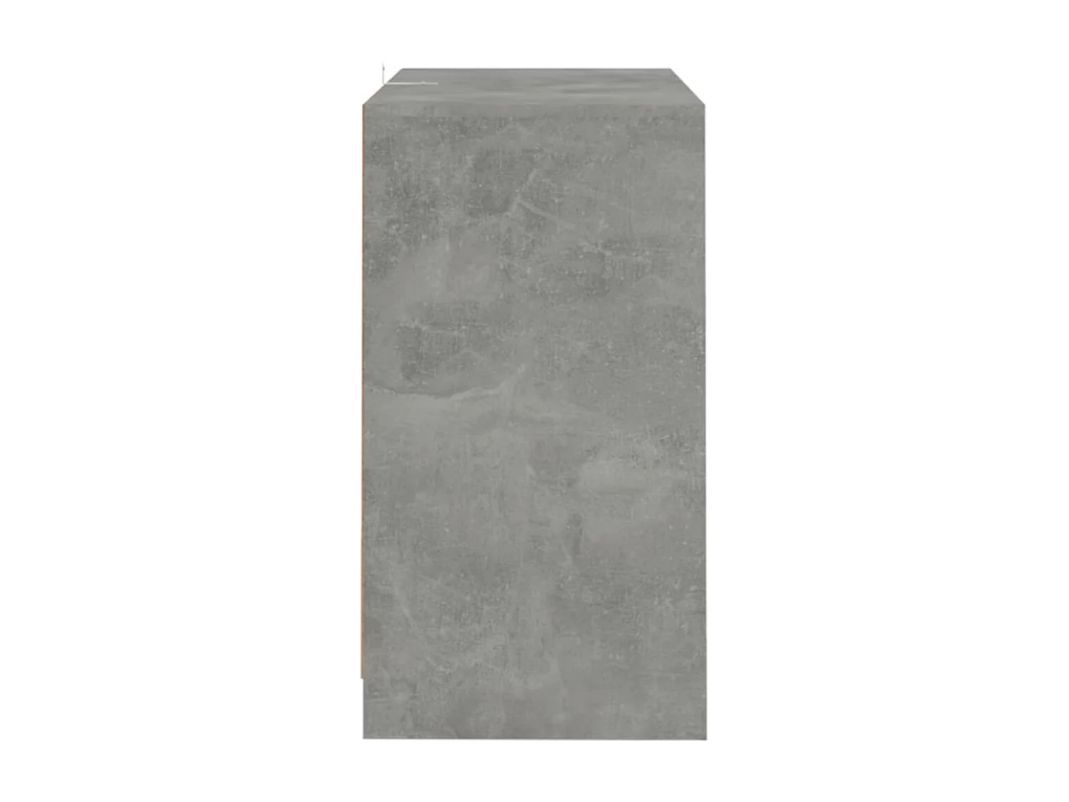 Buffet | Bahut | Meuble de rangement Gris béton 70x41x75 cm Bois d'ingénierie