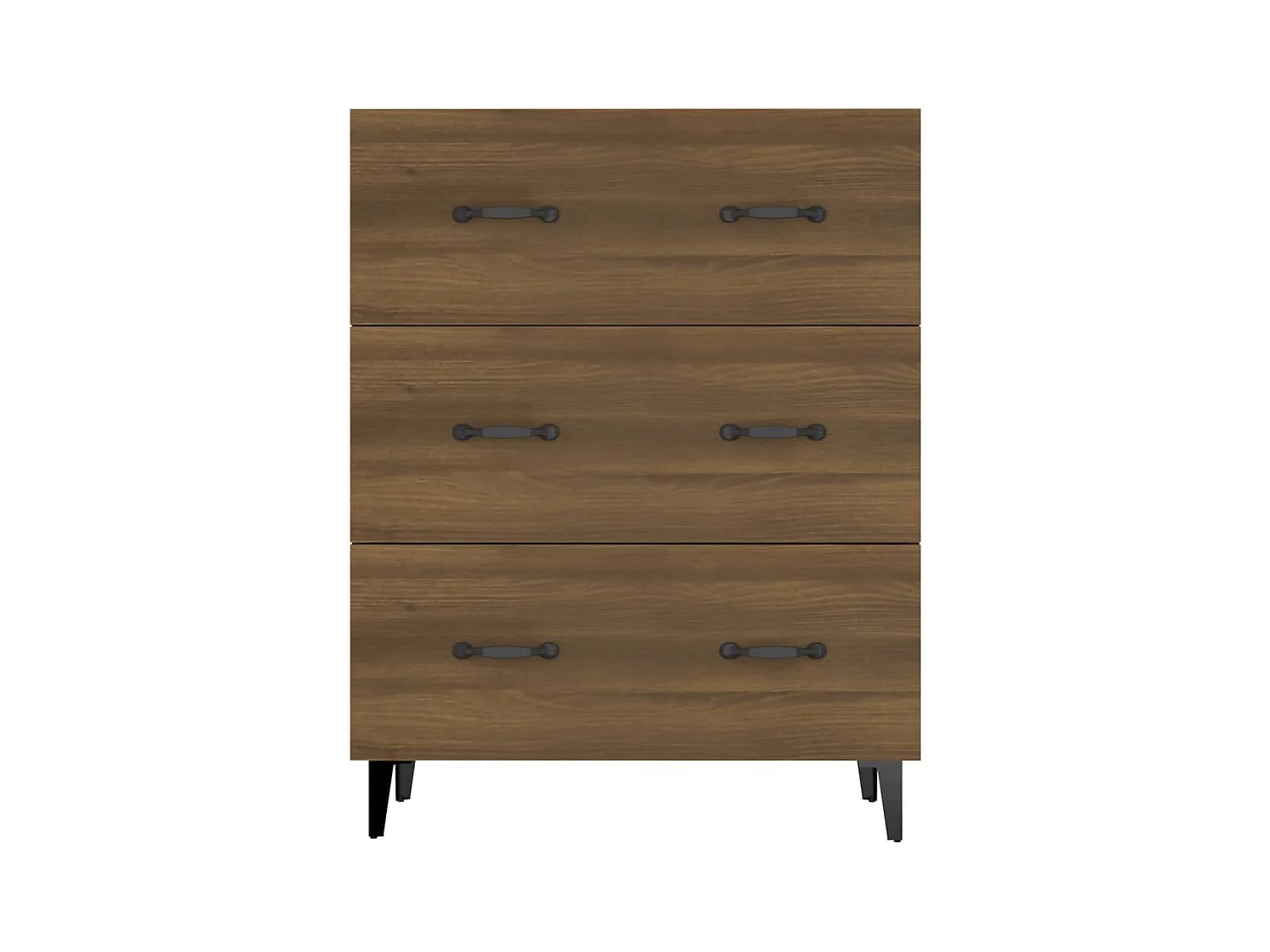 Buffet | Bahut | Meuble de rangement chêne marron 69,5x34x90 cm bois d'ingénierie