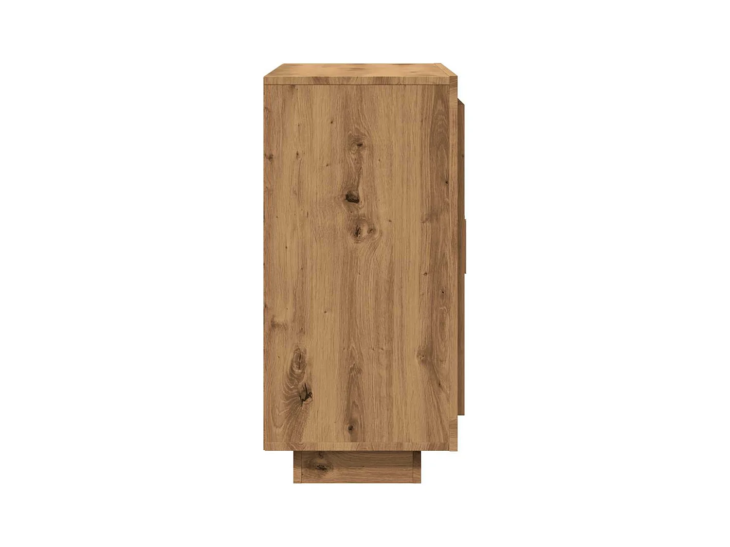 Buffet | Bahut | Meuble de rangement chêne artisanal 92x35x75 cm bois d'ingénierie