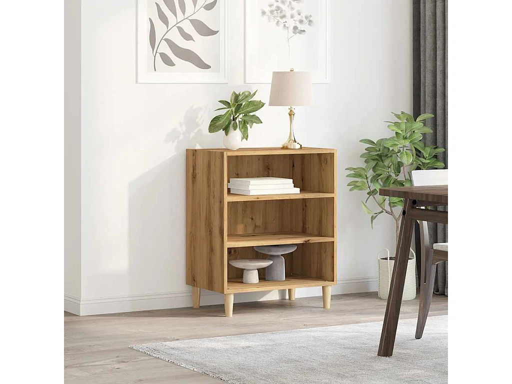 Credenza | Buffet | Armadio Rovere Artigianale 57x35x75 cm in Truciolato