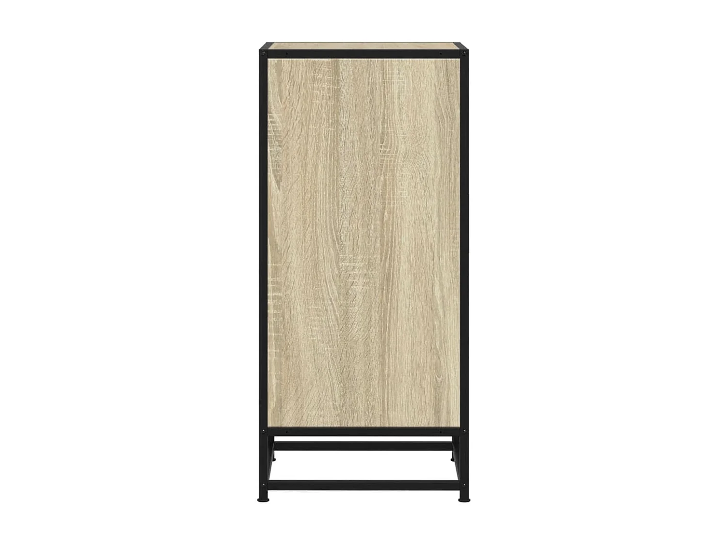 Buffet | Bahut | Meuble de rangement chêne sonoma 35,5x35x76 cm bois d'ingénierie et métal