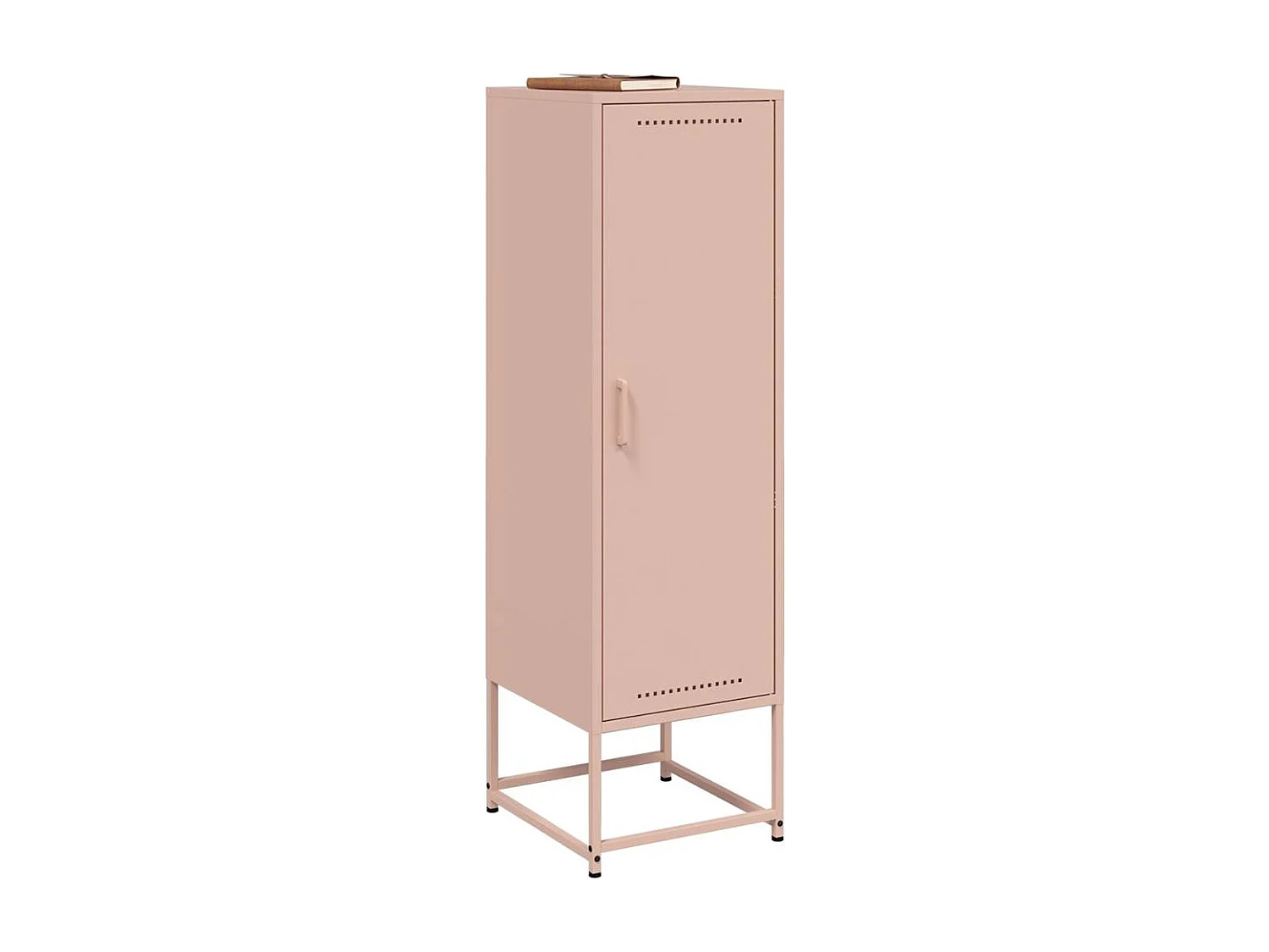 Buffet | Bahut | Meuble de rangement haut rose 36x39x123 cm acier