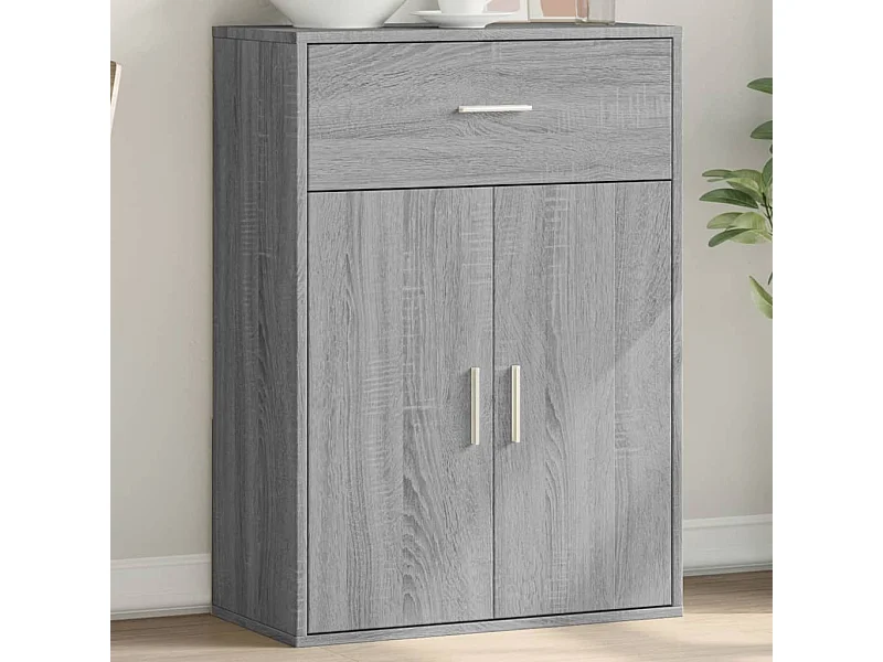Buffet | Bahut | Meuble de rangement sonoma gris 60x30x84 cm bois d'ingénierie