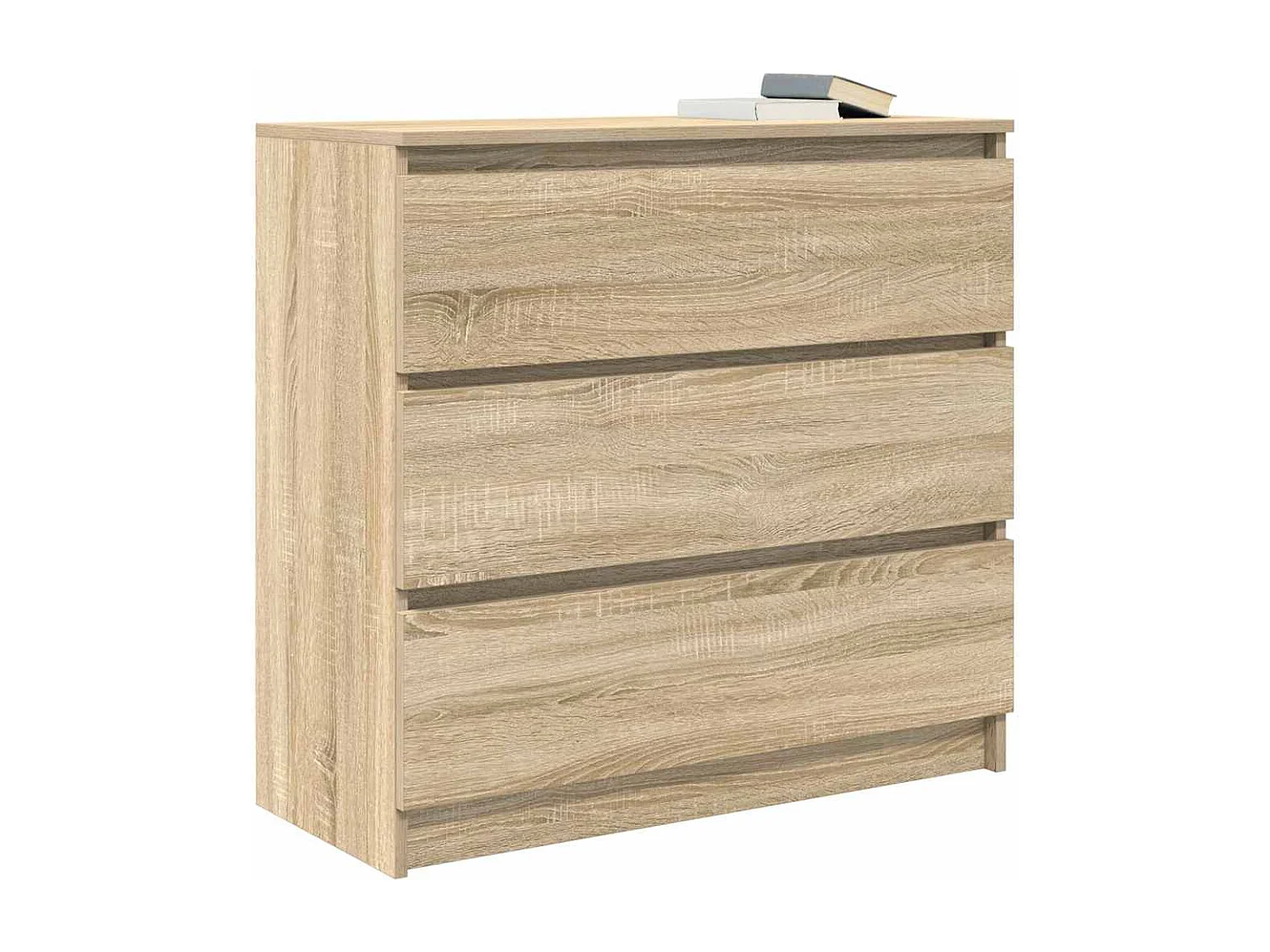 Buffet | Commode à tiroir | Meuble de rangement chêne sonoma 80x35x76 cm bois d'ingénierie