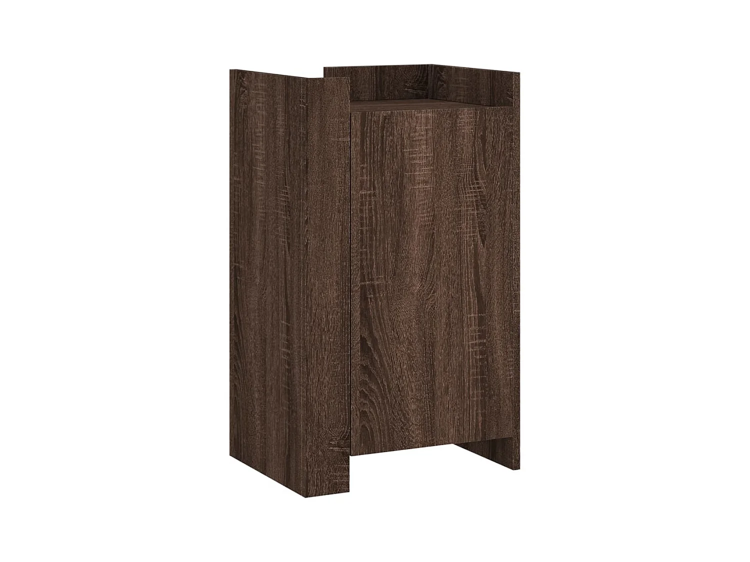 Buffet | Bahut | Meuble de rangement chêne marron 45x35x75 cm bois d'ingénierie