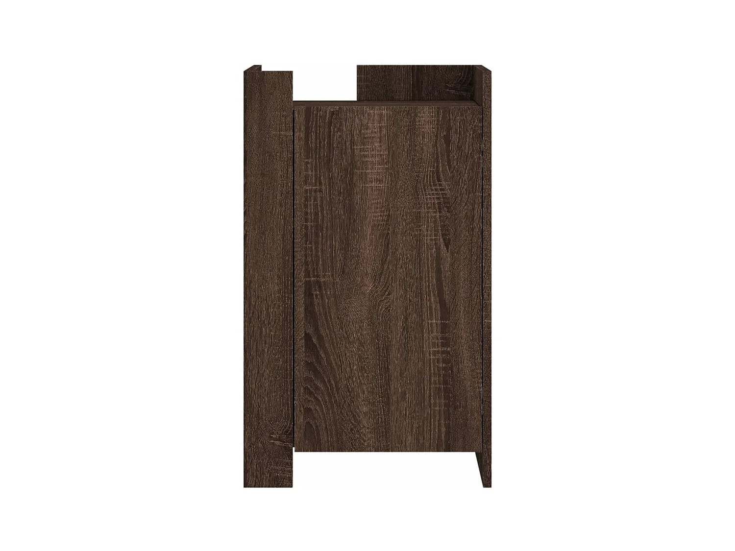 Buffet | Bahut | Meuble de rangement chêne marron 45x35x75 cm bois d'ingénierie