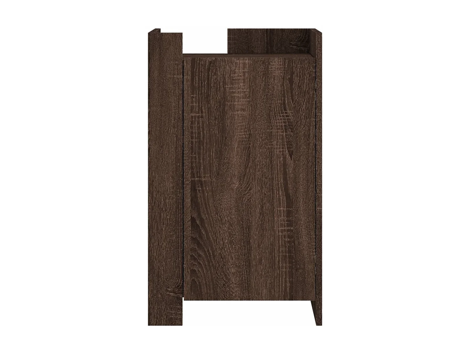 Buffet | Bahut | Meuble de rangement chêne marron 45x35x75 cm bois d'ingénierie