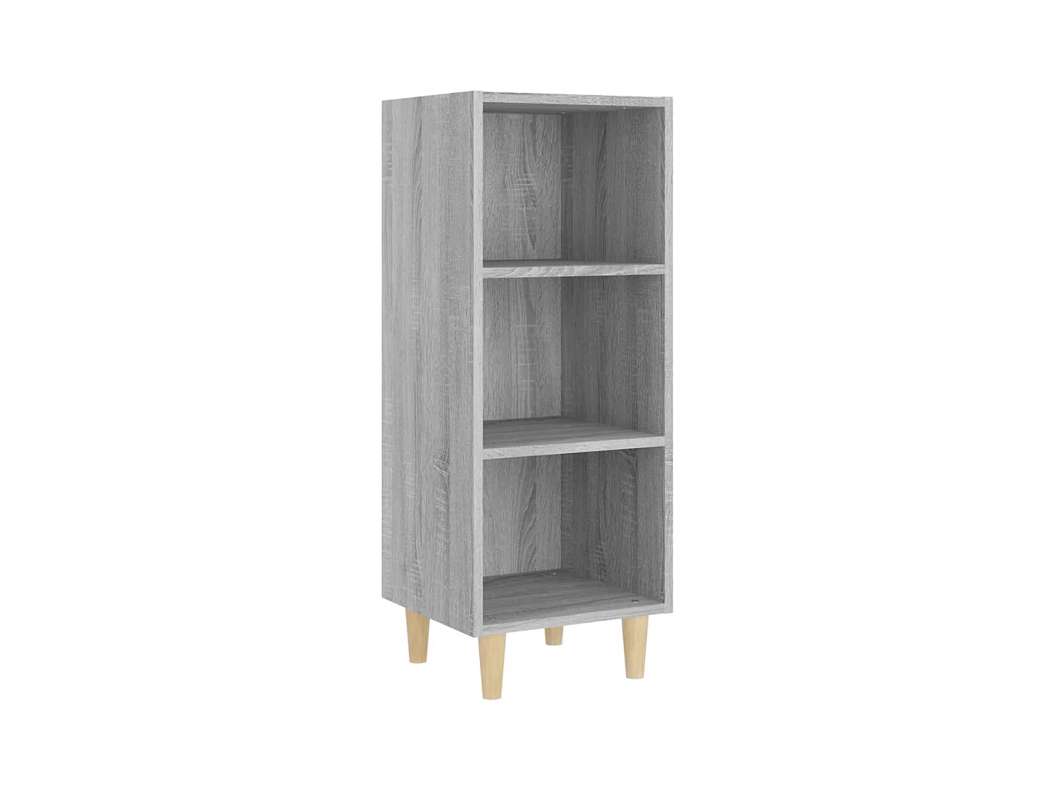 Credenza | Buffet | Armadio Grigio Sonoma 34,5x32,5x90 cm in Legno Multistrato