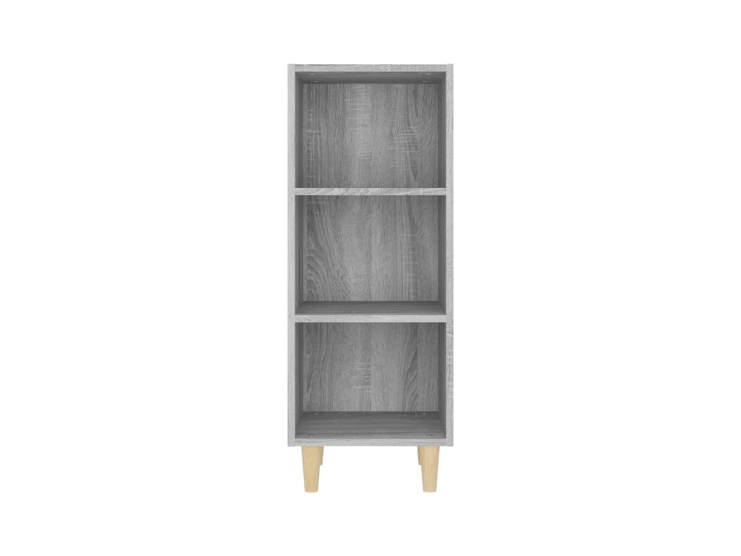 Credenza | Buffet | Armadio Grigio Sonoma 34,5x32,5x90 cm in Legno Multistrato