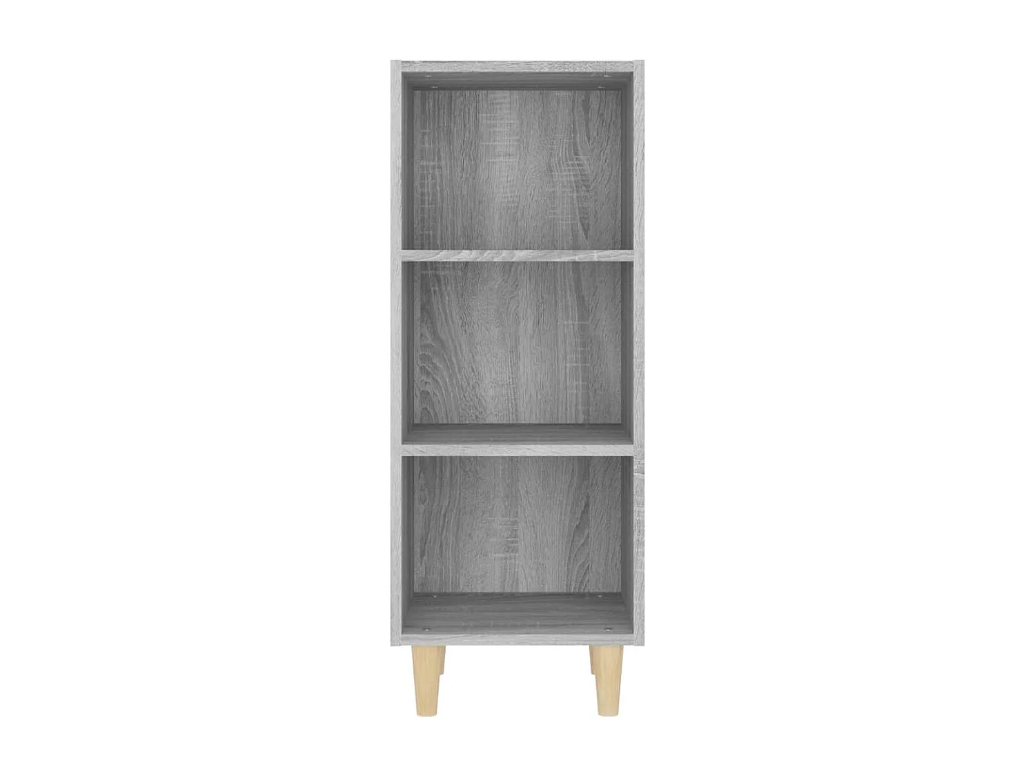 Buffet | Bahut | Meuble de rangement Sonoma gris 34,5x32,5x90 cm Bois d'ingénierie