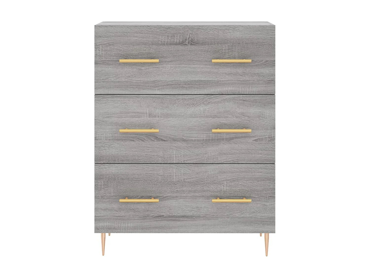 Credenza | Buffet | Armadio Grigio Sonoma 69,5x34x90 cm in Legno Multistrato