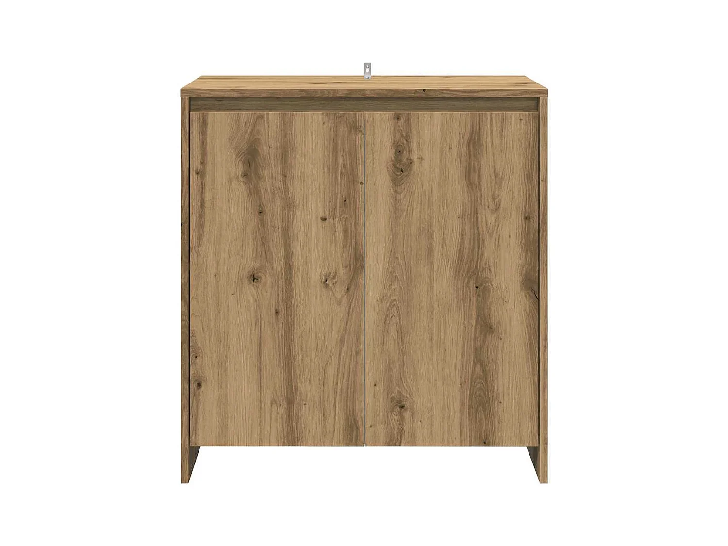 Credenza | Buffet | Armadio 2 pz Rovere Artigianale in Legno Multistrato