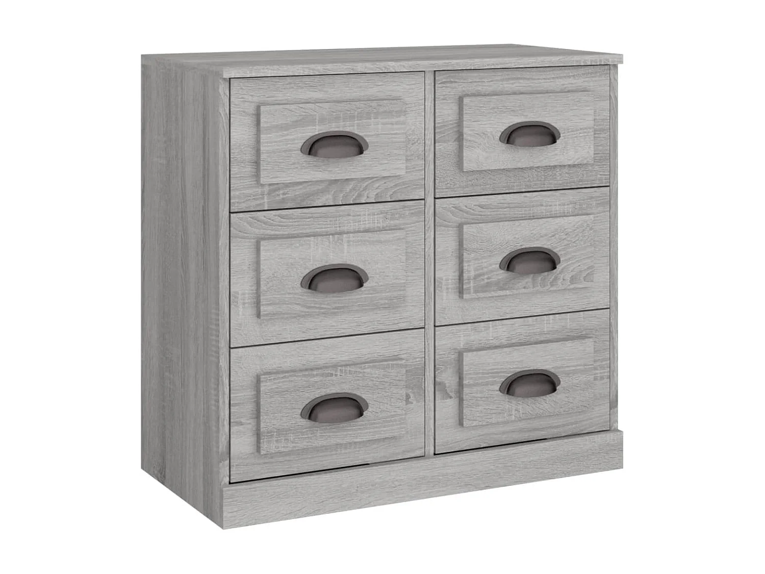 Buffet | Bahut | Meuble de rangement sonoma gris 70x35,5x67,5 cm bois d'ingénierie