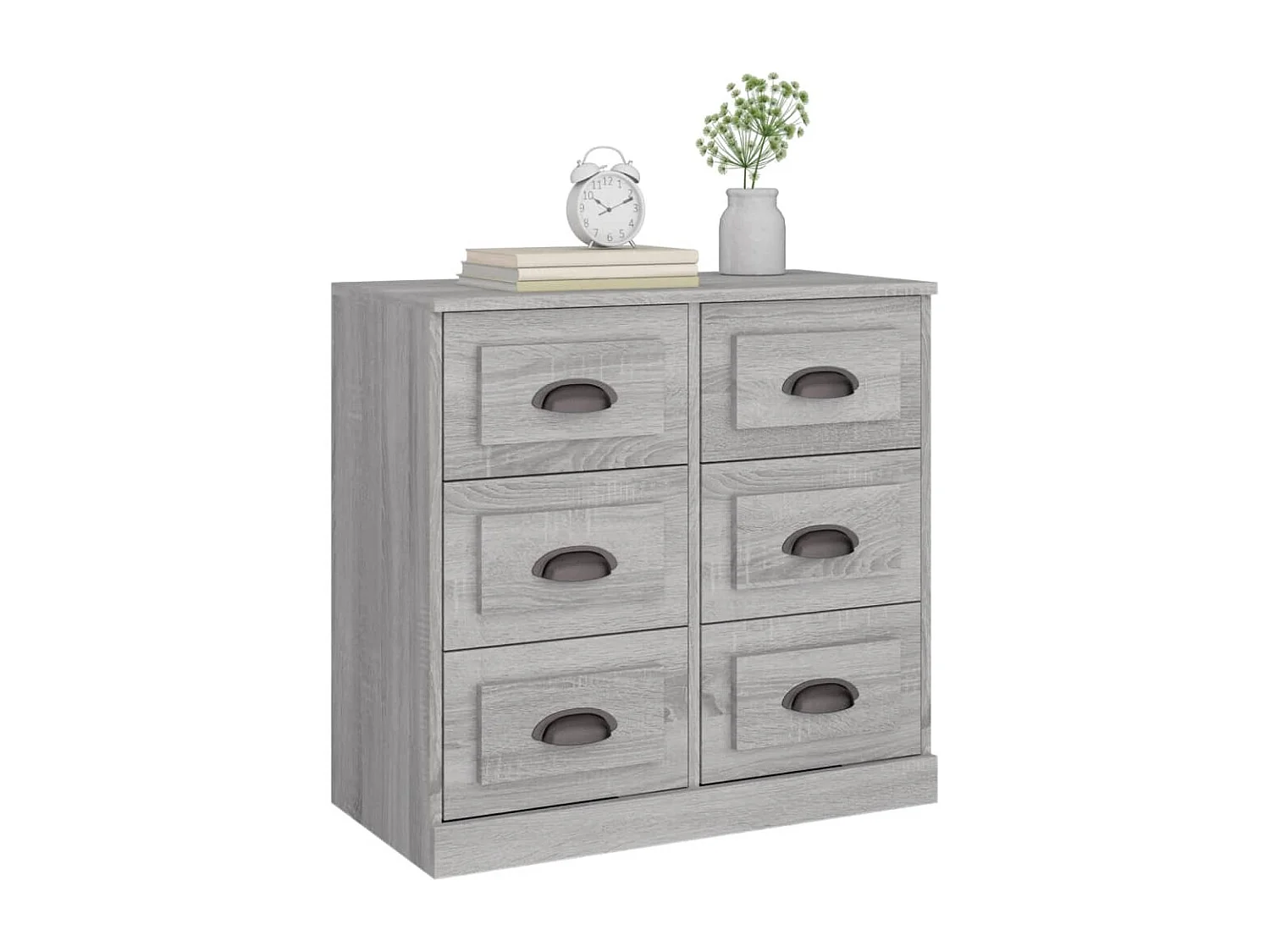 Buffet | Bahut | Meuble de rangement sonoma gris 70x35,5x67,5 cm bois d'ingénierie