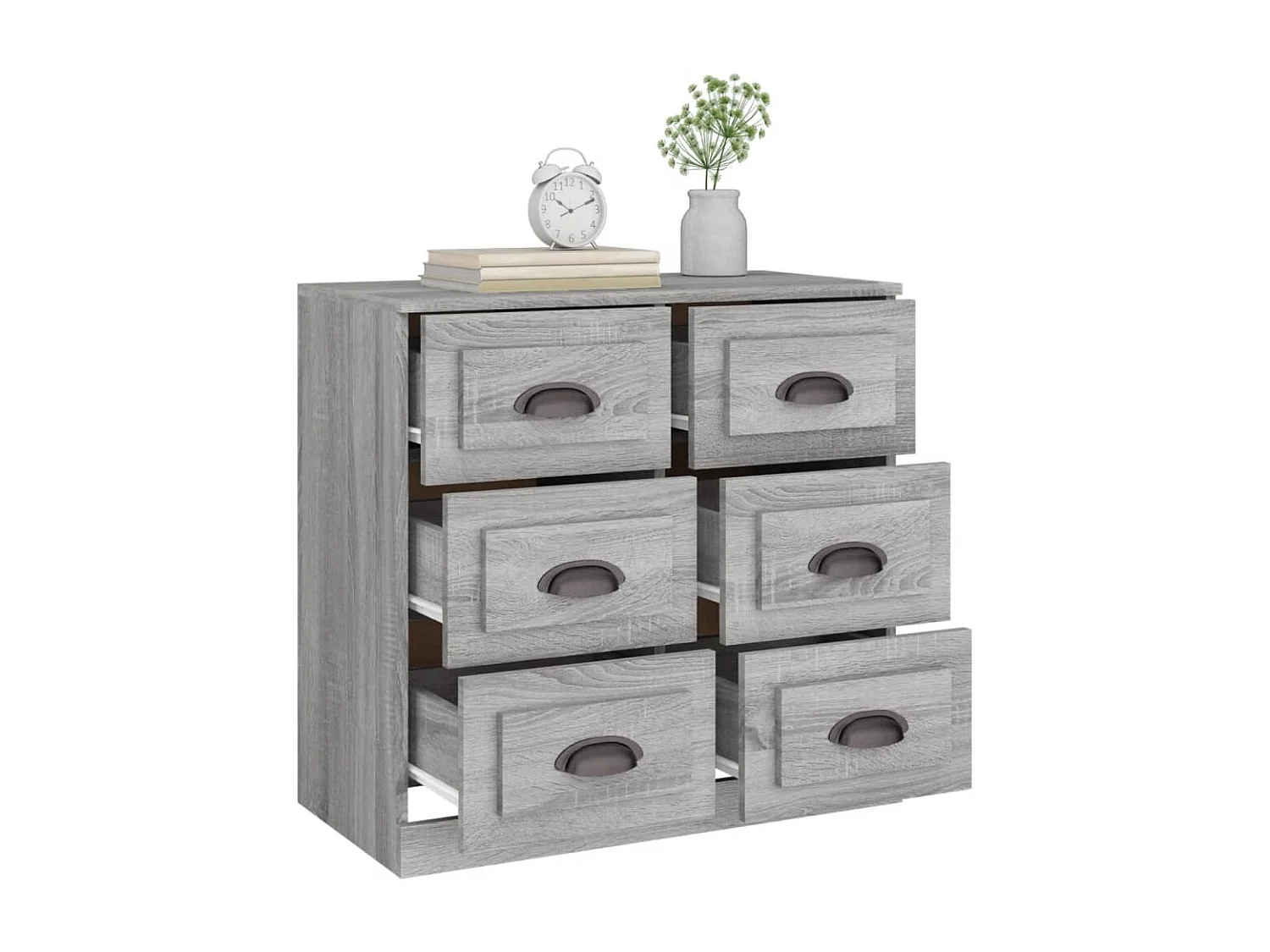 Buffet | Bahut | Meuble de rangement sonoma gris 70x35,5x67,5 cm bois d'ingénierie