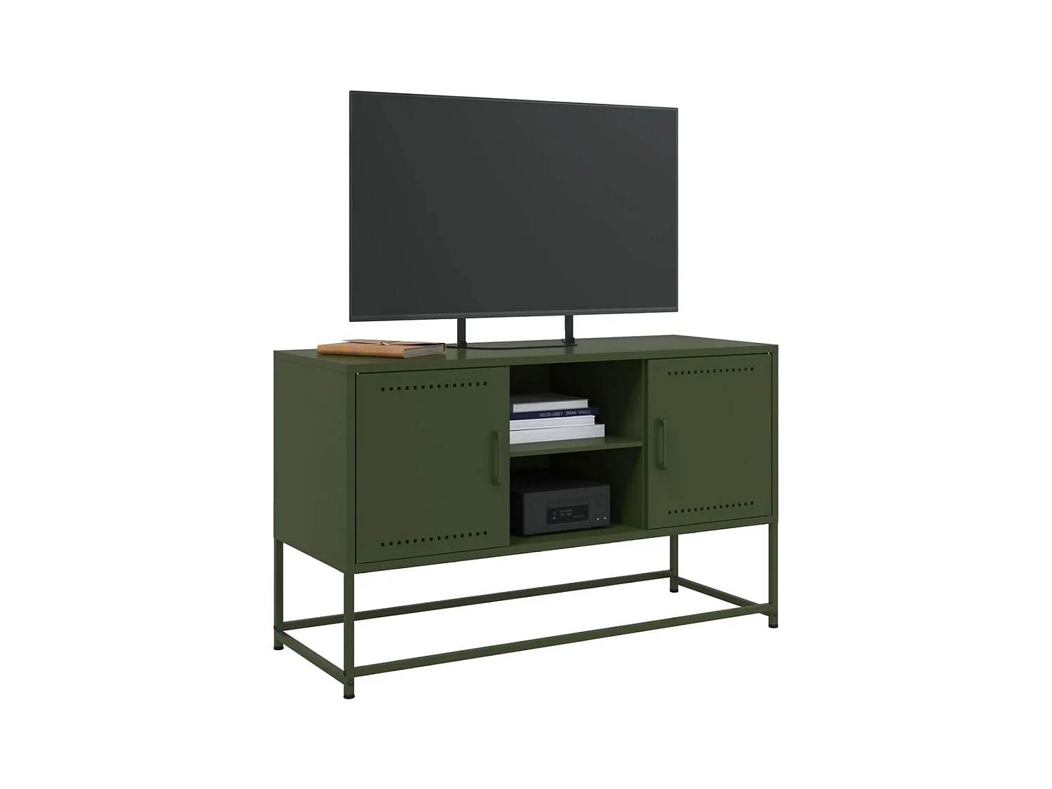 Credenza | Buffet | Armadio Bianca 36x39x107 cm in Acciaio