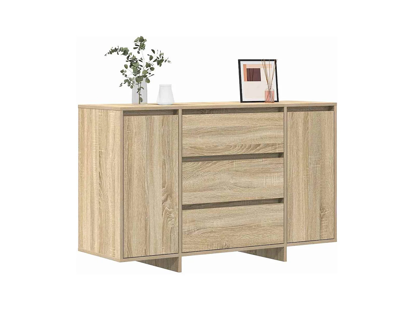 Credenza | Mobile | Armadio Sonoma Oak 120x41x75 cm Legno ingegnerizzato