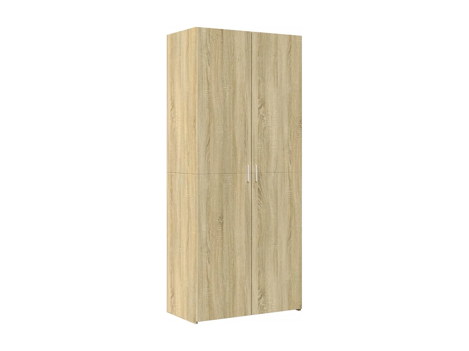 Buffet | Bahut | Meuble de rangement haut chêne sonoma 80x42,5x185 cm bois d'ingénierie