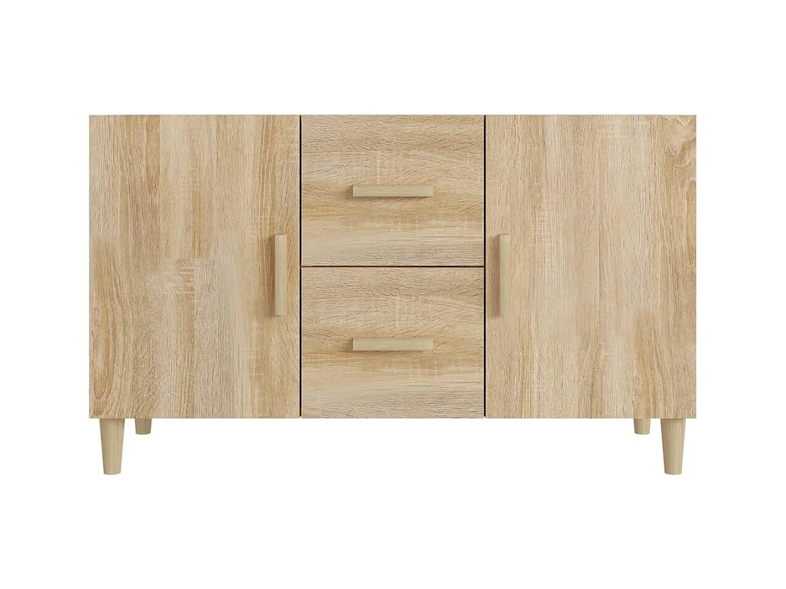 Buffet | Bahut | Meuble de rangement chêne sonoma 100x36x60 cm bois d'ingénierie
