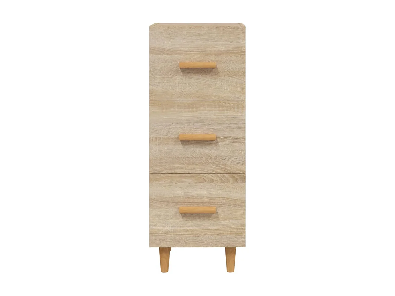 Buffet | Bahut | Meuble de rangement Chêne sonoma 34,5x34x90 cm Bois d'ingénierie