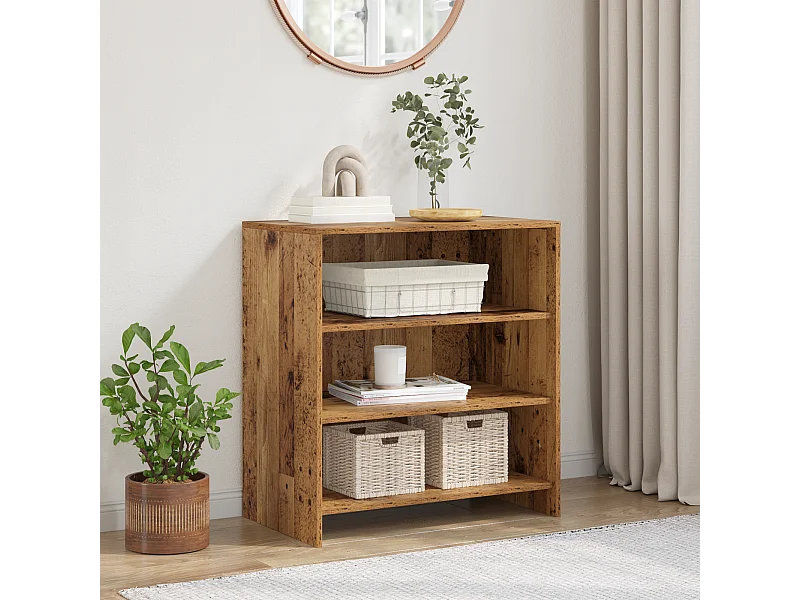 Buffet | Bahut | Meuble de rangement Vieux Bois 70x41x75 cm Bois d'ingénierie