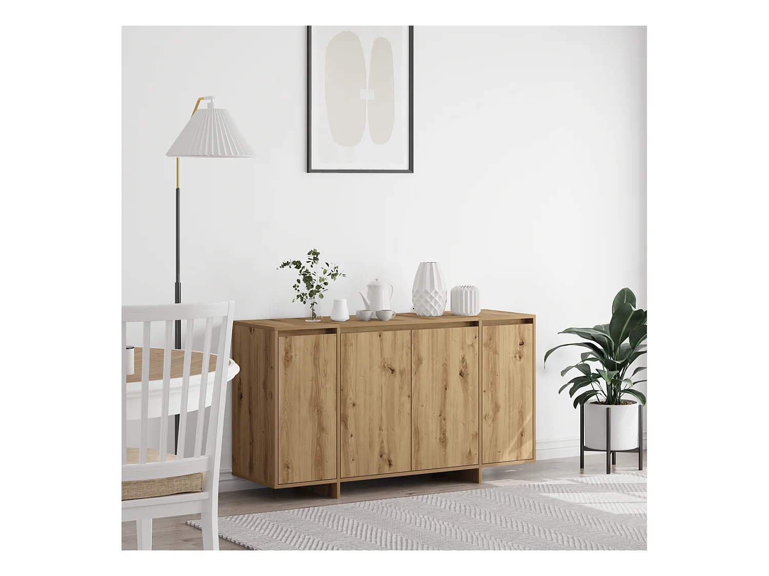 Credenza | Buffet | Armadio in Rovere Rovere Artisanale Legno Composito