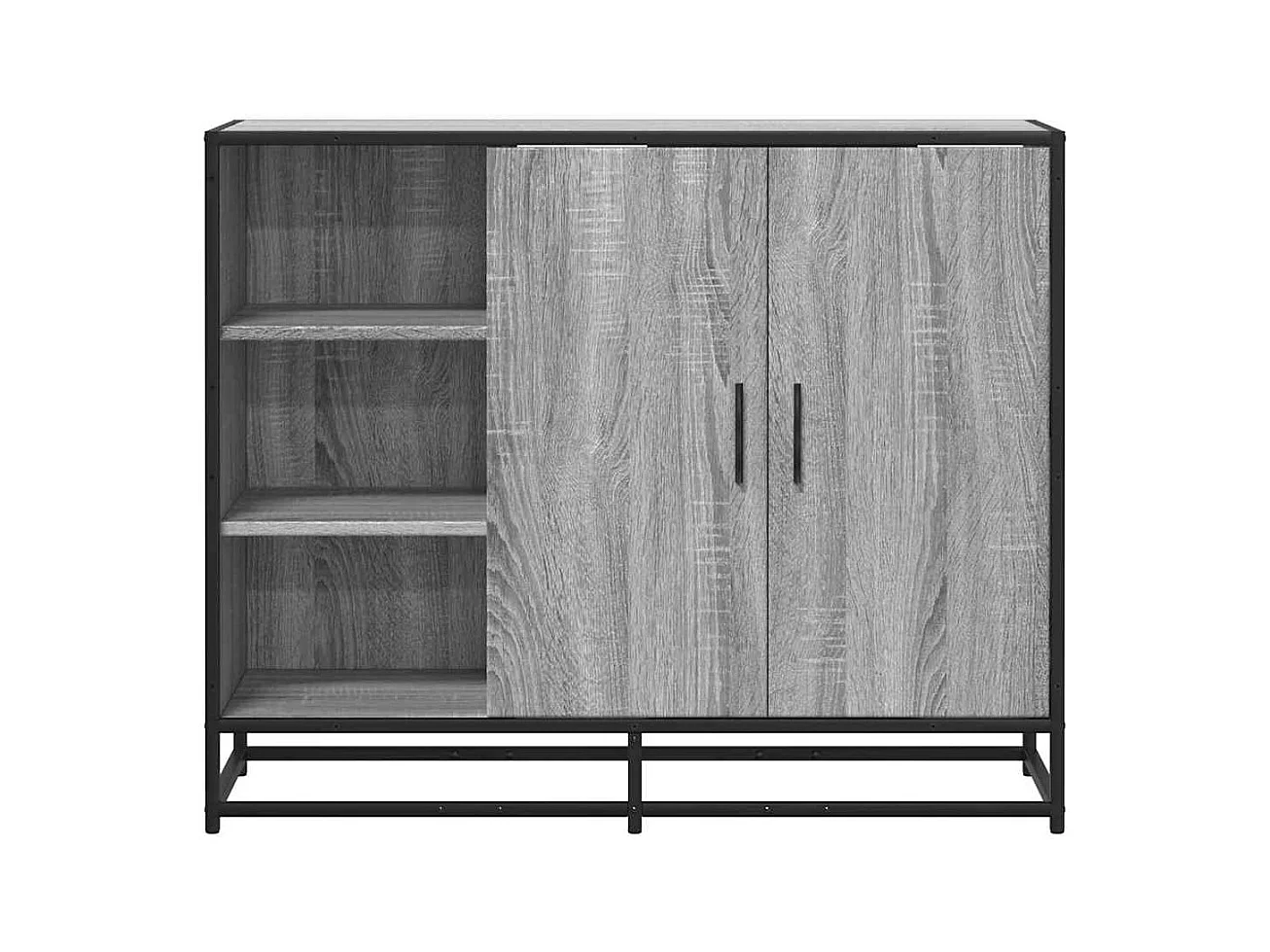 Buffet | Bahut | Meuble de rangement sonoma gris 92x35x76 cm bois d'ingénierie