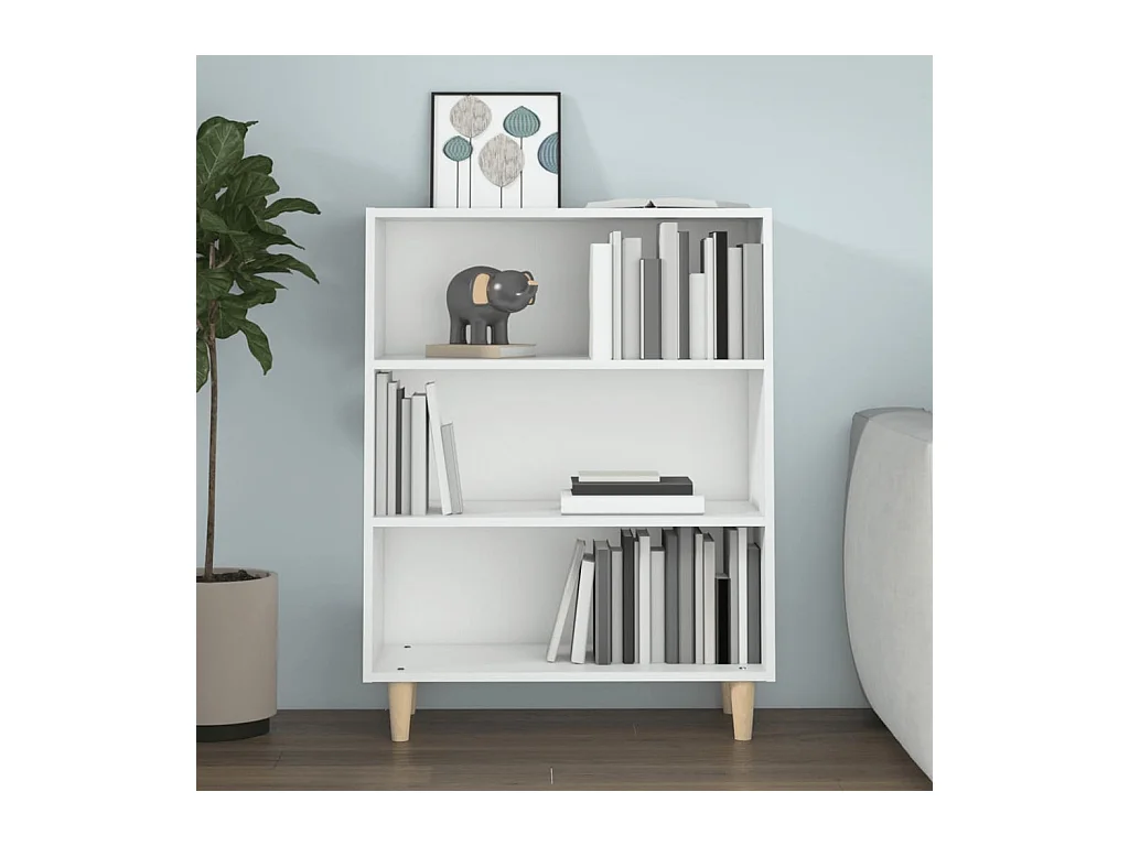 Buffet | Bahut | Meuble de rangement Blanc 69,5x32,5x90 cm Bois d'ingénierie