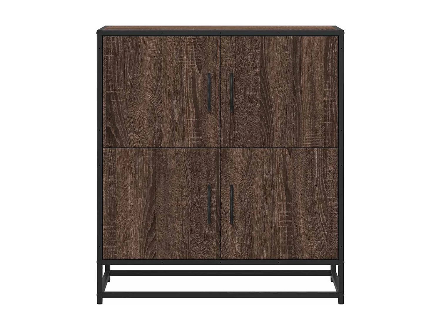 Buffet | Bahut | Meuble de rangement chêne marron 68x35x76 cm bois d'ingénierie