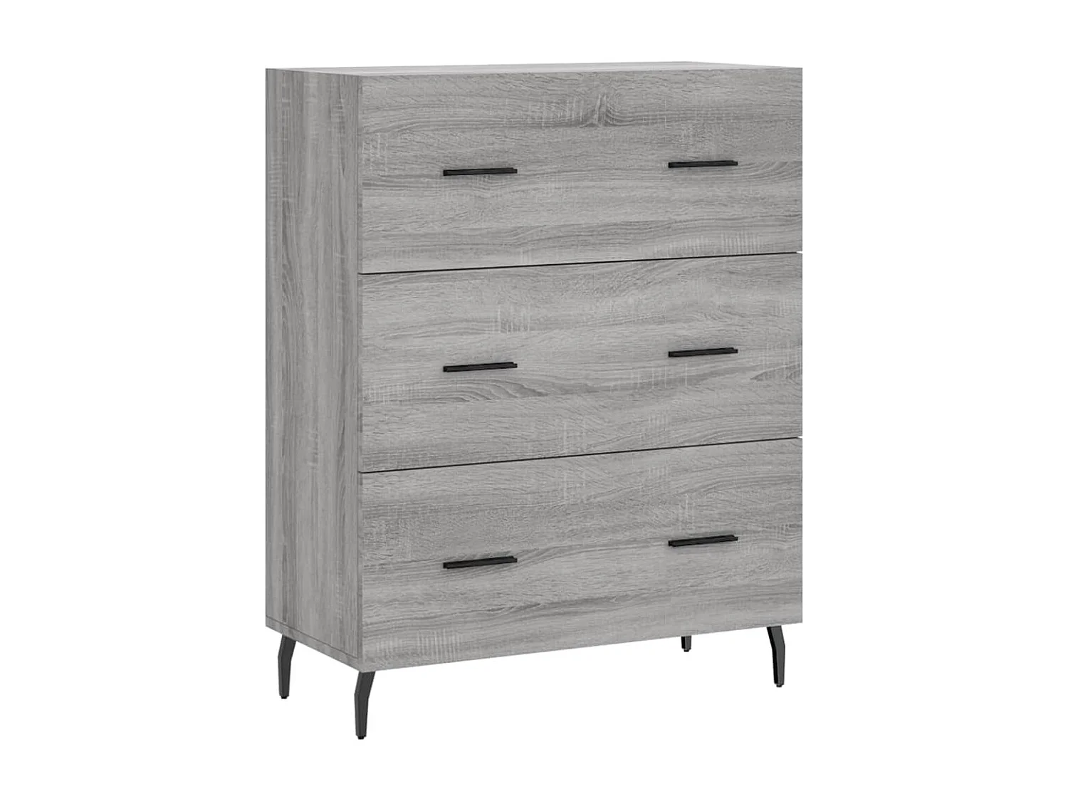 Buffet | Bahut | Meuble de rangement sonoma gris 69,5x34x90 cm bois d'ingénierie