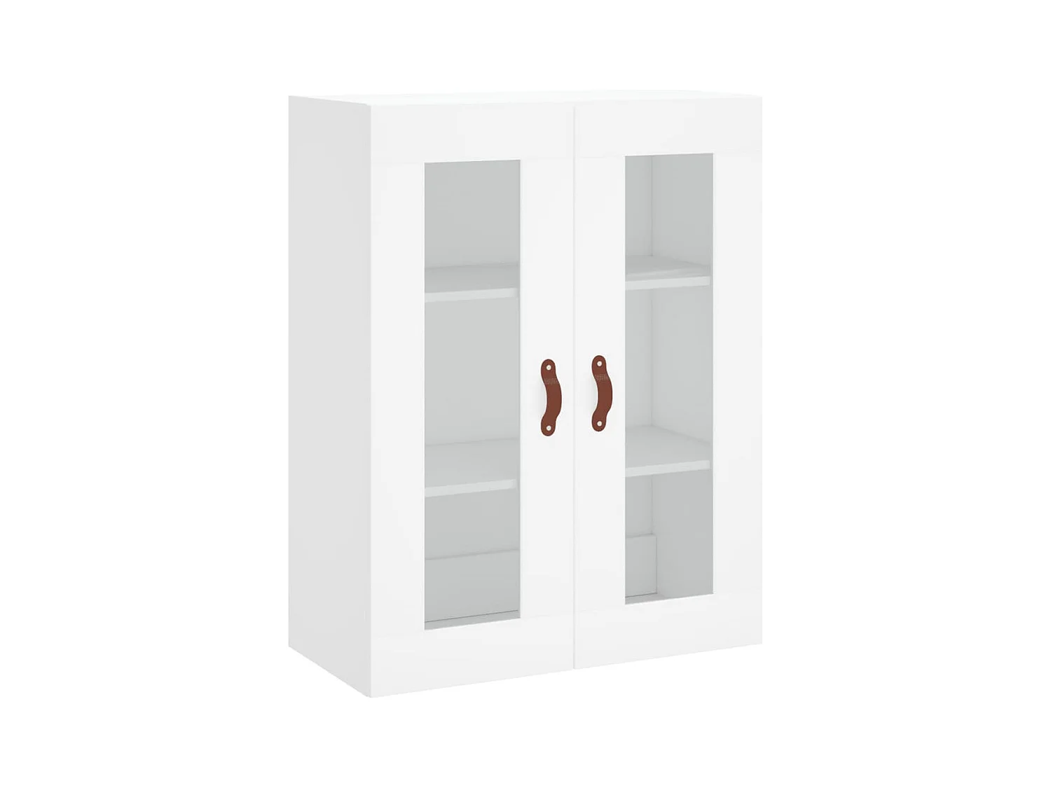 Buffet | Bahut | Meuble de rangement haut Blanc 69,5x34x180 cm Bois d'ingénierie