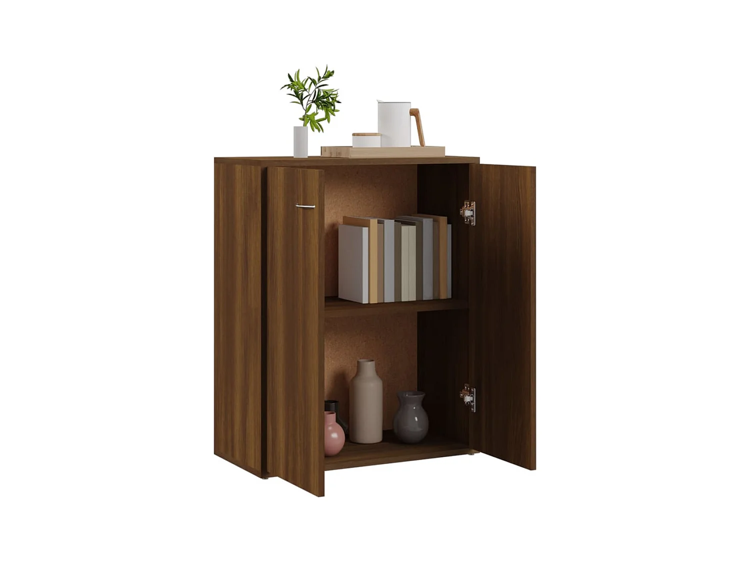 Buffet | Bahut | Meuble de rangement Chêne marron 60x30x75 cm Bois d'ingénierie