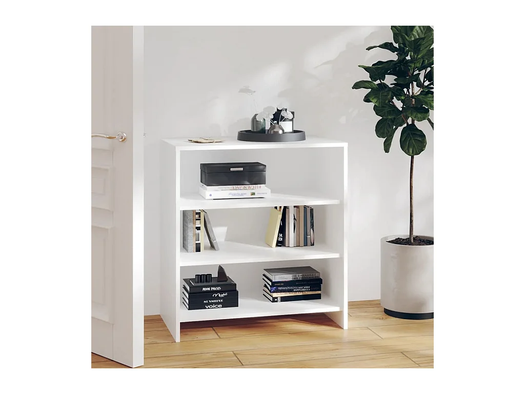 Buffet | Bahut | Meuble de rangement Blanc 70x40,5x75 cm Bois d'ingénierie