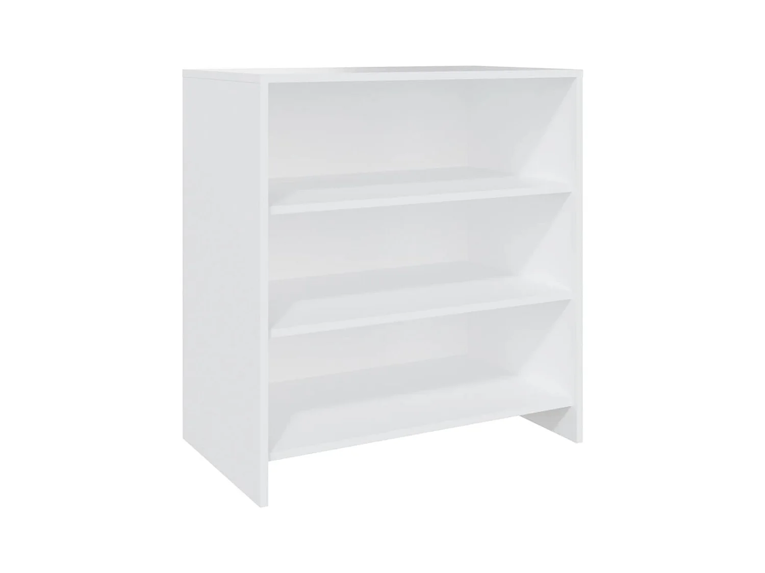 Buffet | Bahut | Meuble de rangement Blanc 70x40,5x75 cm Bois d'ingénierie