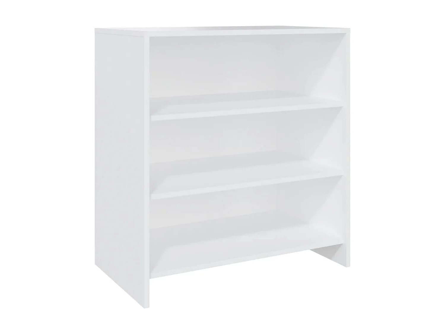 Buffet | Bahut | Meuble de rangement Blanc 70x40,5x75 cm Bois d'ingénierie
