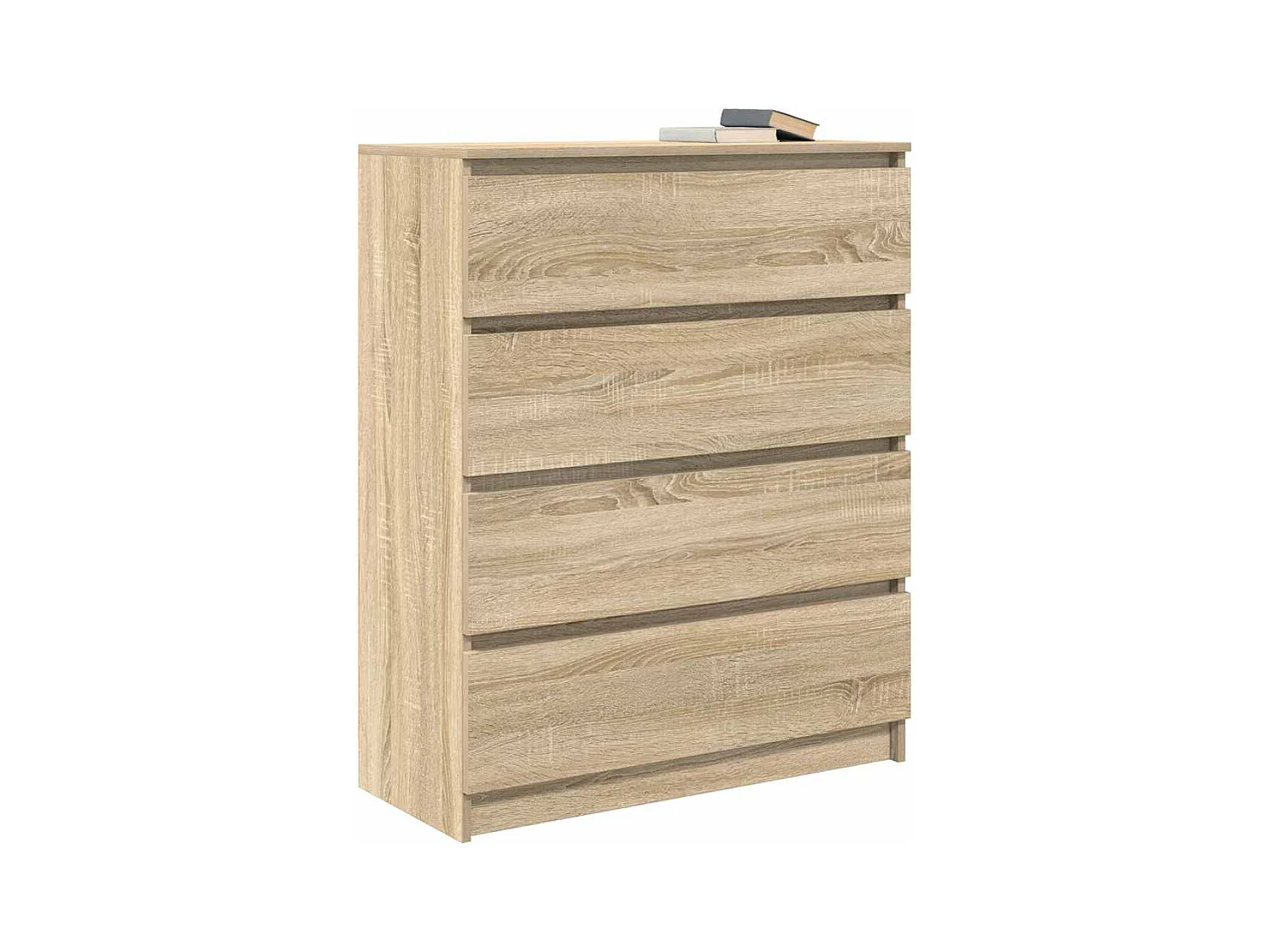 Buffet | Bahut | Meuble de rangement chêne sonoma 80x35x99 cm bois d'ingénierie