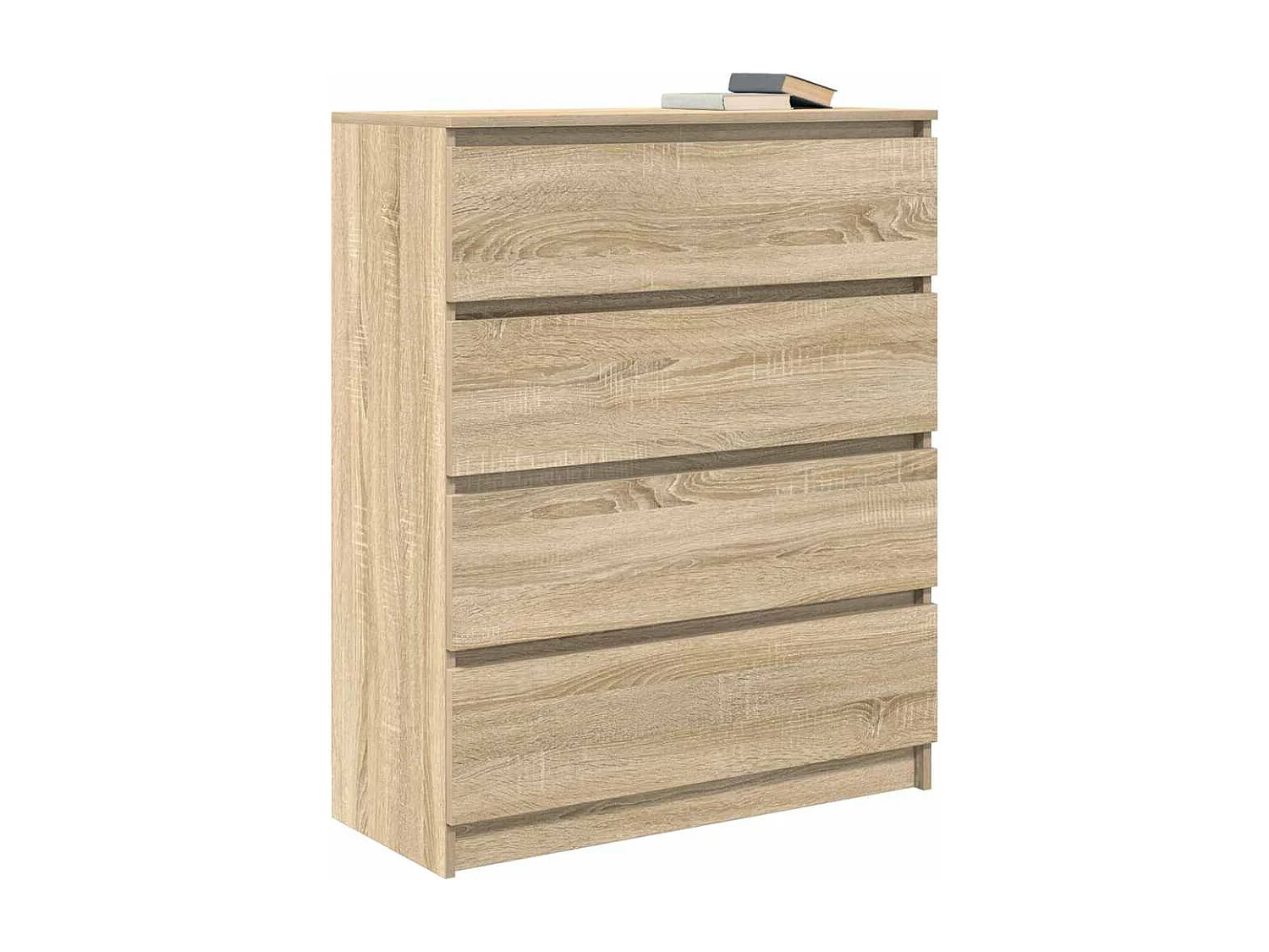 Buffet | Bahut | Meuble de rangement chêne sonoma 80x35x99 cm bois d'ingénierie
