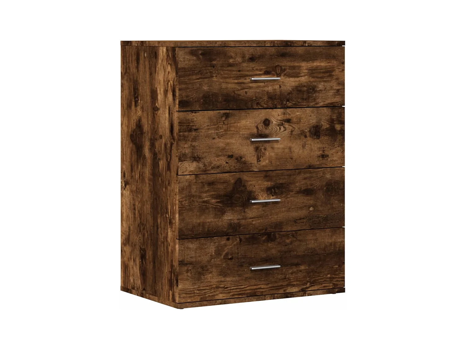 Credenze | Buffet | Armadi 2 pz Rovere Fumo 60x39x80 cm in Legno Multistrato