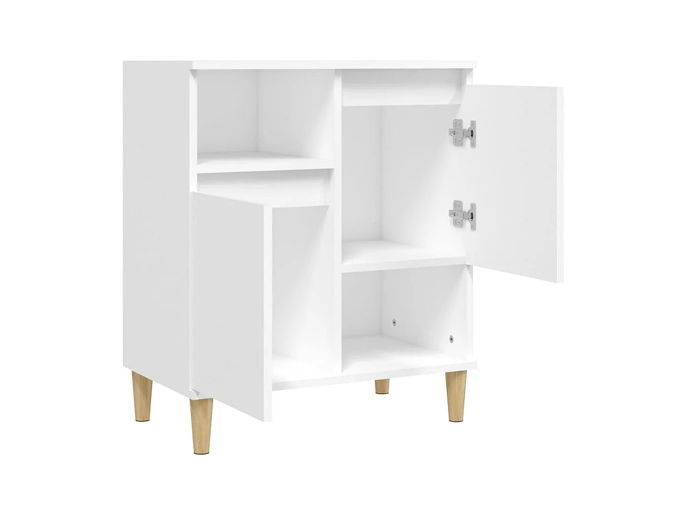 Buffet | Bahut | Meuble de rangement Blanc 60x35x70 cm Bois d'ingénierie