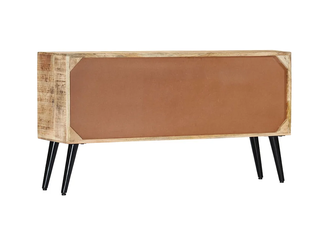 Buffet | Commode à tiroir | Meuble de rangement 118x30x62 cm Bois de manguier massif
